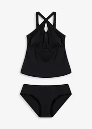 Tankini con spalline incrociate (set 2 pezzi), bonprix