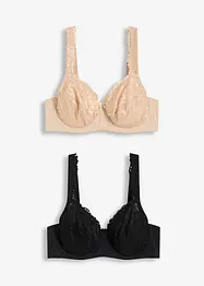 Reggiseno con ferretto (pacco da 2), bonprix
