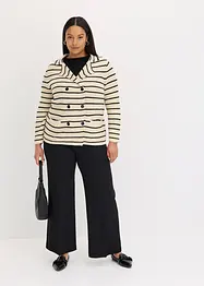 Cardigan doppiopetto in maglia, bonprix