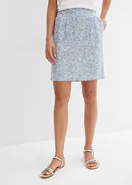 Minigonna in viscosa fluente, bonprix