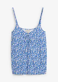 Top floreale in viscosa fluente, bonprix