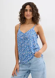Top floreale in viscosa fluente, bonprix