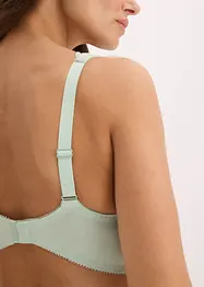 Reggiseno t-shirt non imbottito con ferretto e cotone biologico (pacco da 2), bonprix