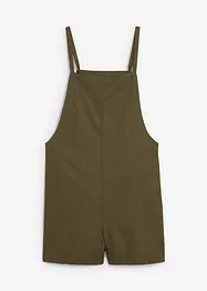 Tuta corta in misto lino leggero, bonprix