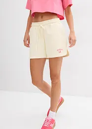 Shorts in felpa di puro cotone biologico, bonprix