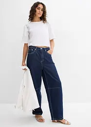 Maglia oversize in puro cotone biologico, bonprix