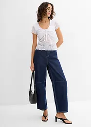 T-shirt in pizzo, bonprix