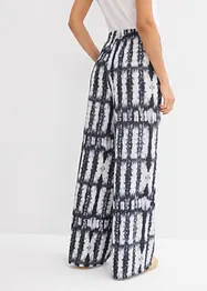Pantaloni in maglina fantasia, bonprix