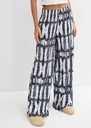 Pantaloni in maglina fantasia, bonprix