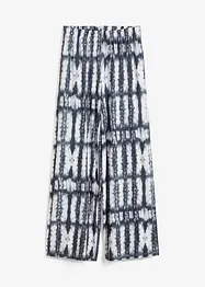 Pantaloni in maglina fantasia, bonprix