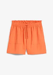 Shorts paper bag in misto lyocell fluente, bonprix