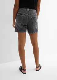 Bermuda in jeans, vita media, bonprix