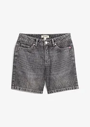 Bermuda in jeans, vita media, bonprix