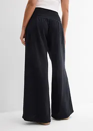 Pantaloni a palazzo in mussola, bonprix