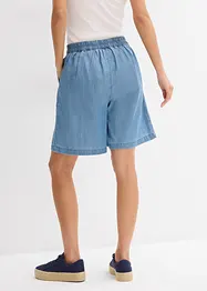 Shorts elasticizzati in vita in fresco misto lino, bonprix