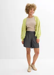 Shorts con elastico arricciato in vita, bonprix