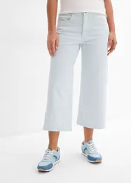 Pantaloni in twill con cinta comoda, bonprix