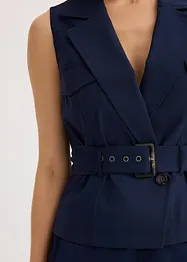 Gilet con cintura, bonprix
