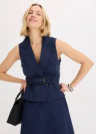 Gilet con cintura, bonprix
