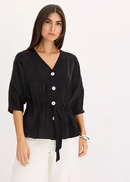 Camicetta con cintura da annodare, bonprix