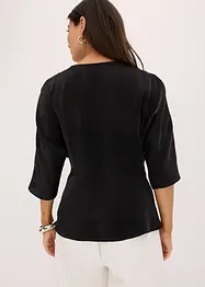 Camicetta con cintura da annodare, bonprix
