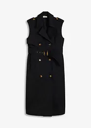 Abito stile trench con cintura, bonprix