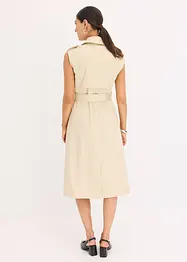 Abito stile trench con cintura, bonprix