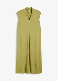 Abito di jersey in piquet di viscosa con spalline imbottite, bonprix
