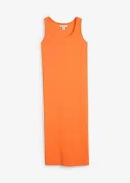 Abito con spalline in cotone biologico elasticizzato, bonprix