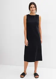Abito midi in puro cotone biologico pesante, bonprix