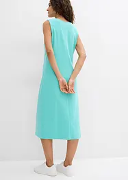 Abito midi in puro cotone biologico pesante, bonprix
