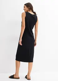 Abito midi in puro cotone biologico pesante, bonprix