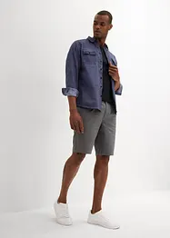 Bermuda regular fit elasticizzati con pinces, bonprix