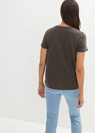 Maglia prémaman / da allattamento in cotone biologico (pacco da 2), bonprix