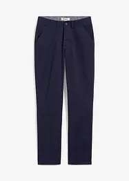 Pantaloni chino in cotone elasticizzato, slim fit, bonprix