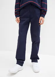 Pantaloni chino in cotone elasticizzato, slim fit, bonprix