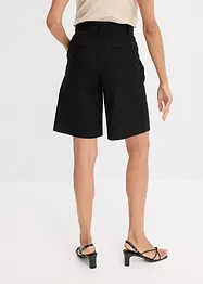 Shorts in twill con cintura da annodare, bonprix
