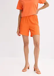 Shorts in jersey di crêpe leggero, bonprix