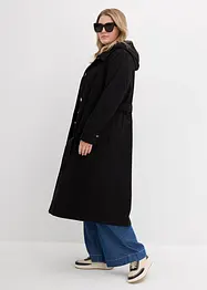 Cappotto stile trench con cappuccio staccabile, bonprix