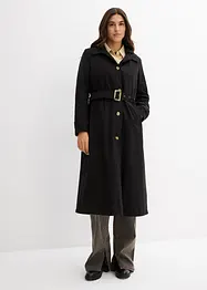 Cappotto stile trench con cappuccio staccabile, bonprix