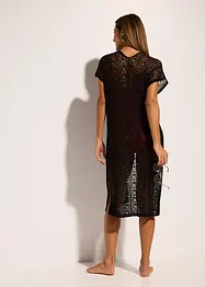 Kimono copricostume in viscosa effetto crochet, bonprix