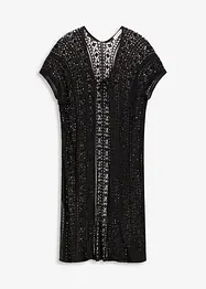 Kimono copricostume in viscosa effetto crochet, bonprix