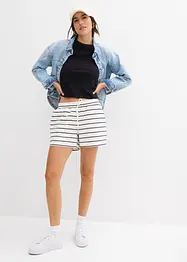 Shorts in felpa di misto cotone, bonprix