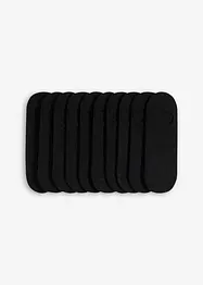 Fantasmini con cotone biologico e strisce in silicone (pacco da 10 paia), bonprix