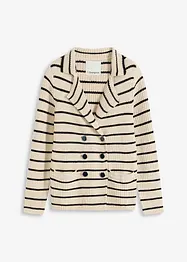 Cardigan doppiopetto in maglia, bonprix