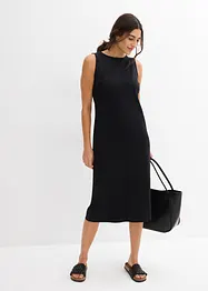 Abito midi in puro cotone biologico pesante, bonprix
