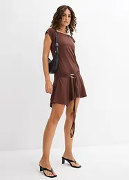 Abito in maglina con cintura particolare, bonprix
