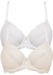 Reggiseno con ferretto (pacco da 2), bonprix
