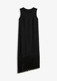 Abito in jersey con frange, bonprix