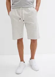 Bermuda in misto lino, regular fit, bonprix